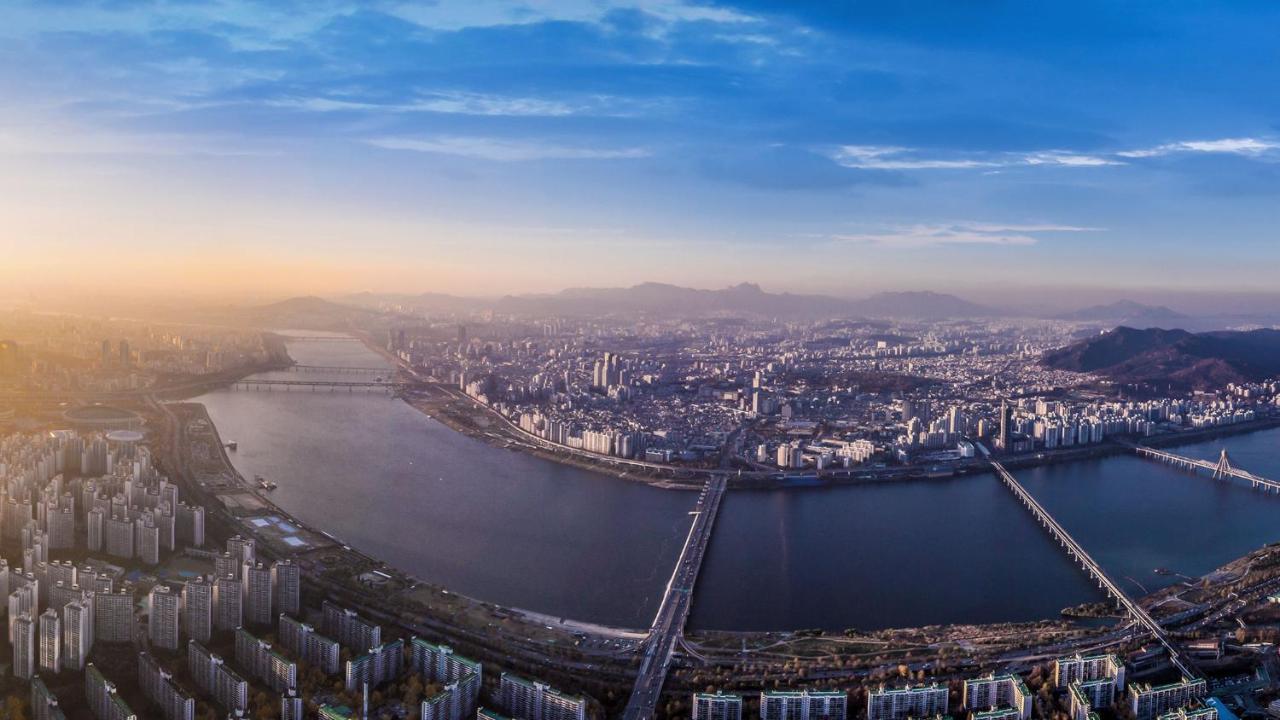 Lotte Hotel World Seoul Ngoại thất bức ảnh Han River
