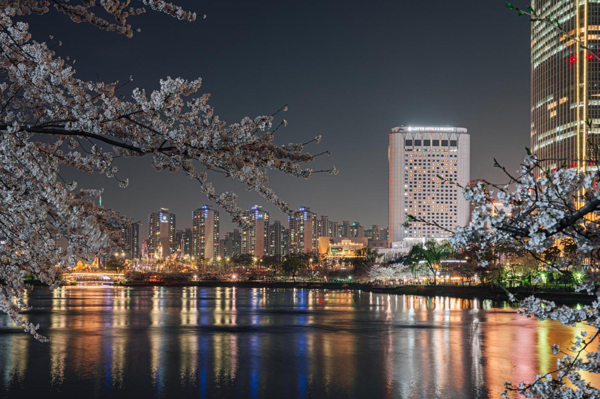 Lotte Hotel World Seoul Ngoại thất bức ảnh Han River