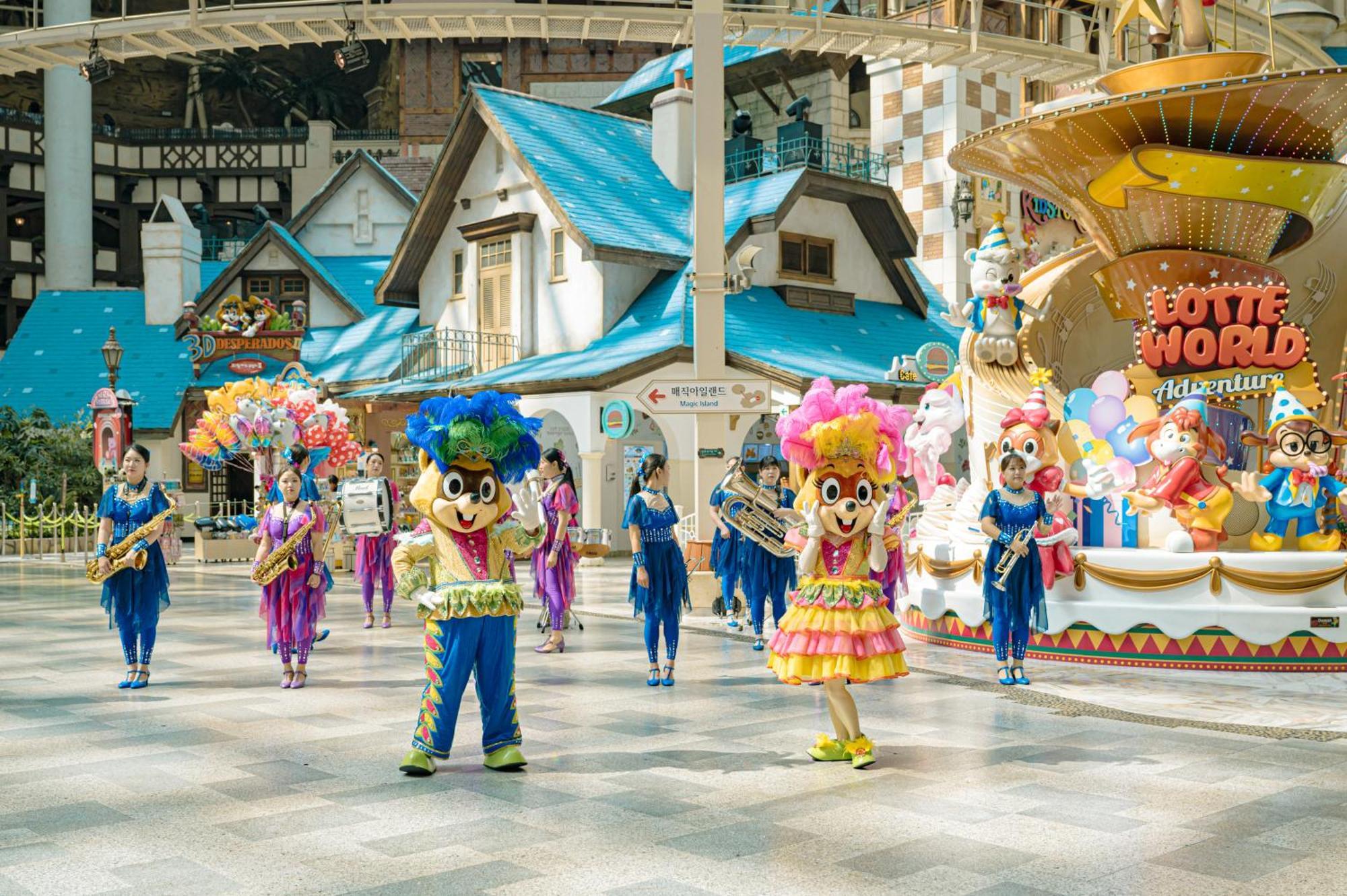 Lotte Hotel World Seoul Ngoại thất bức ảnh The interior of the resort